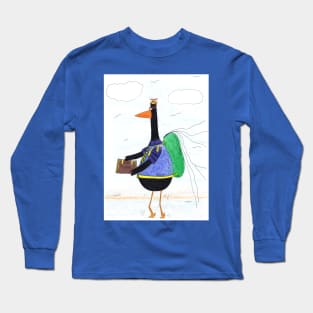 Penguin on a Journey Long Sleeve T-Shirt